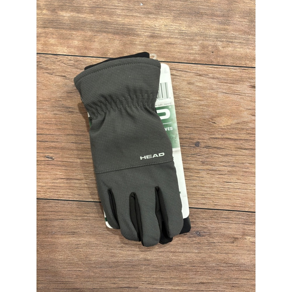 Head Mens Waterproof Hybrid Gloves Gray DuPont Sorona Sensatec L 2621013